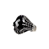 Black Zircon Ring European And American Fashion Accessories
