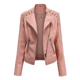 Youth Fashion European And American Women's Clothing Leather Short Jacket